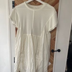 Bohme dress XS (fits like S) white, with pockets